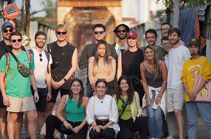 Long Bien Bridge Iconic Aerial Dien Bien Phu Victory